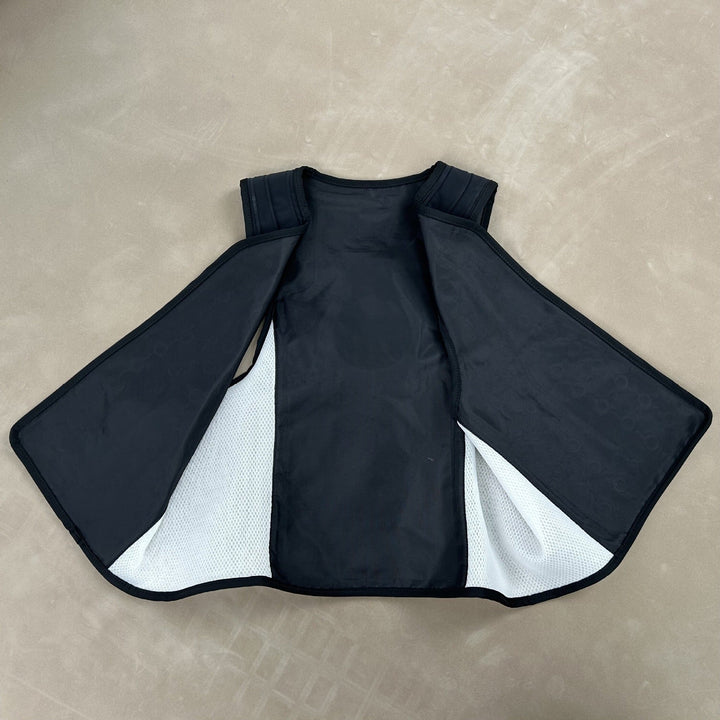 Unisex nan water circulation cooling vest with back chamber, filling spout and breathable mesh sides Mune Fashion