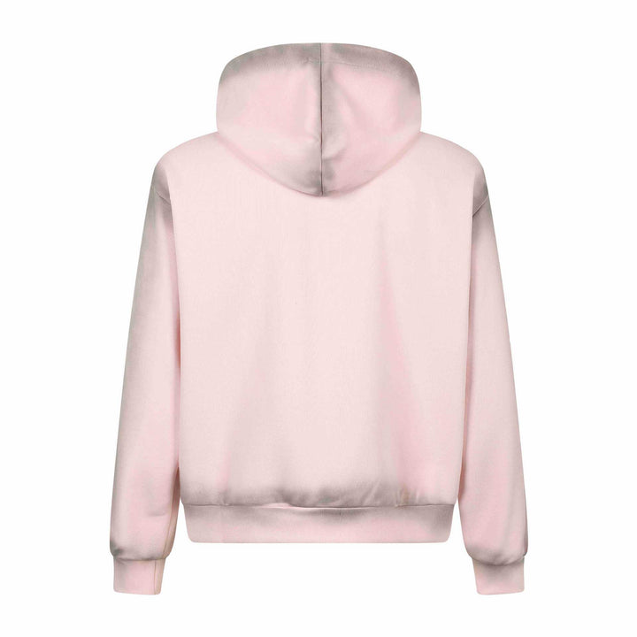 Unisex hooded jacket with full zip, large typo print and kangaroo pocket Mune Fashion