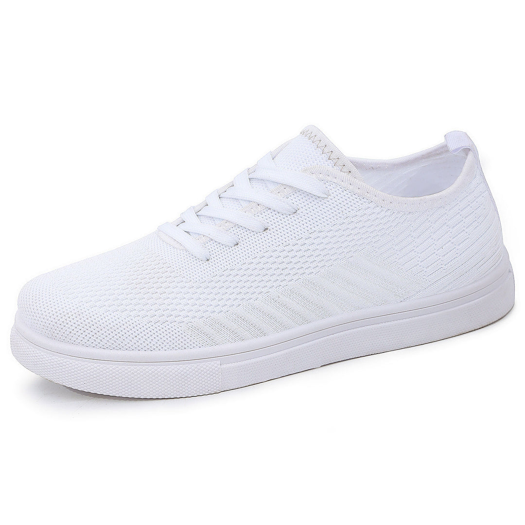 Women's lightweight knit slip-on sneaker with elastic sock entry, breathable 3D knit and cushioning lightweight sole Mune Fashion