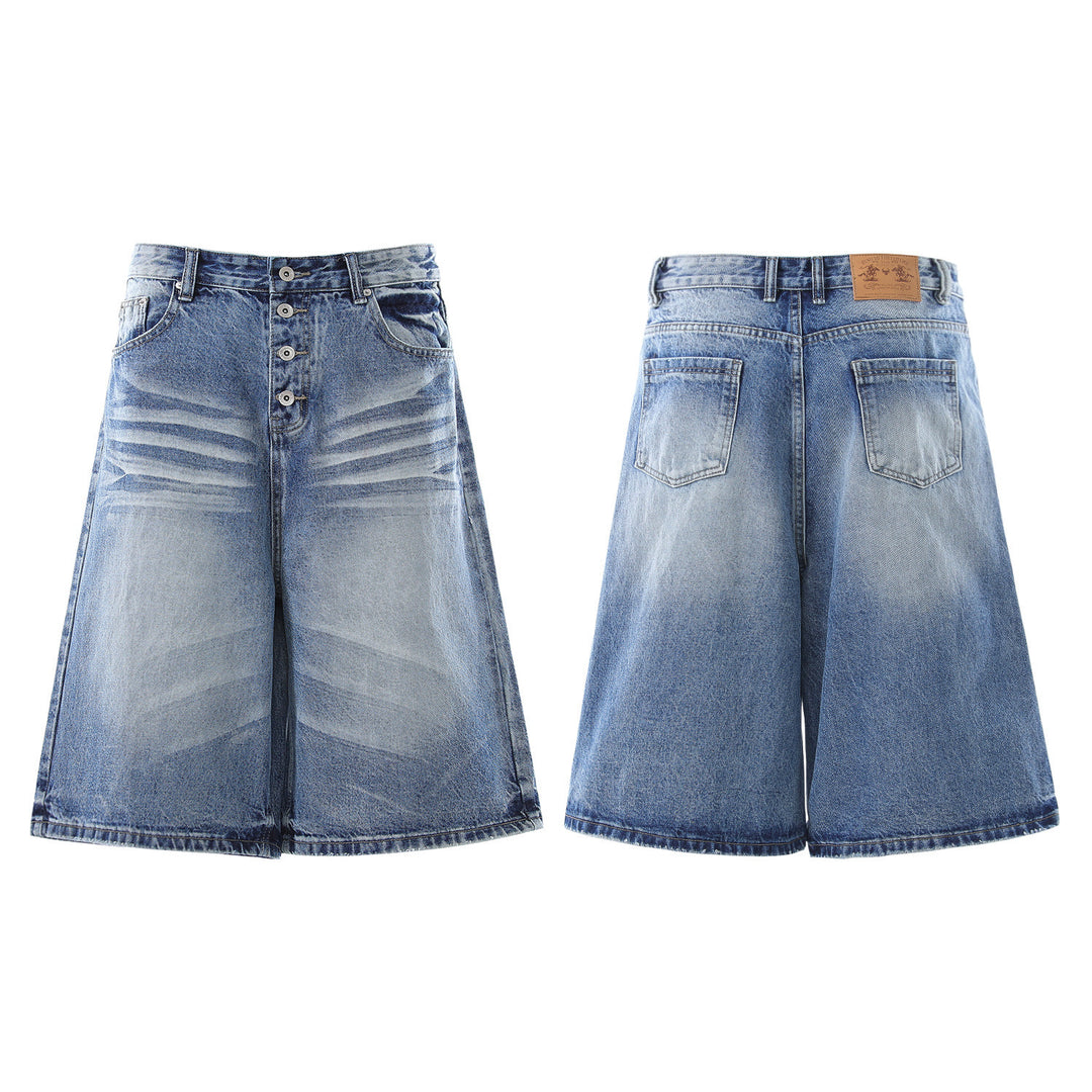 Women's Trendy Denim Shorts with Loose Fit Mune Fashion