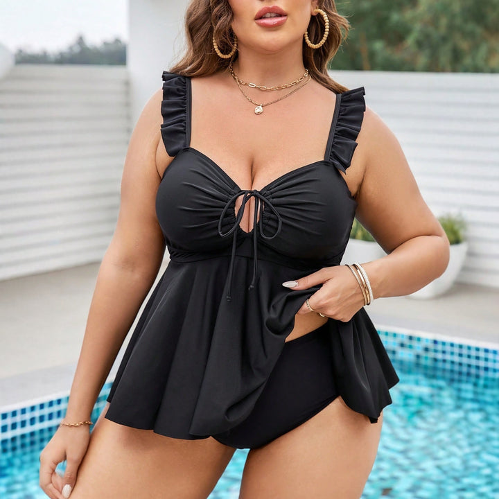 Women's swimsuit top with playful ruffle details Mune Fashion