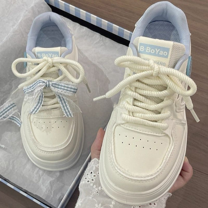 Women Platform Sneakers with playful animal motifs and comfortable sole Mune Fashion
