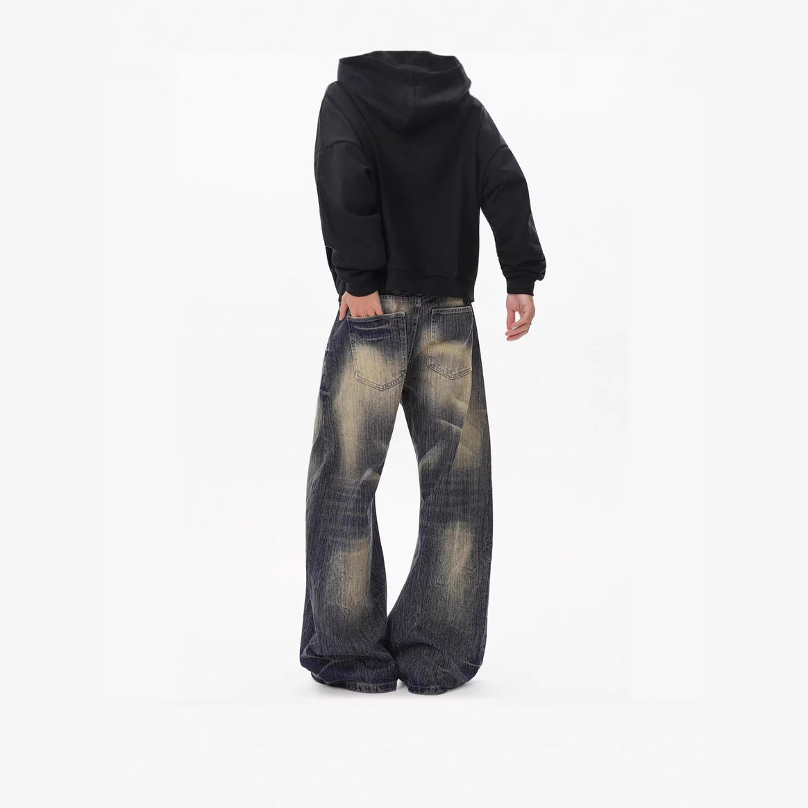 Men's Casual Ultra-Baggy Jeans Mune Fashion