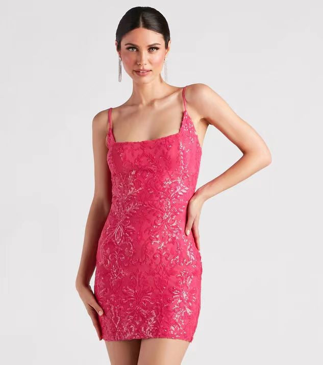 Women's off-the-shoulder corset mini dress with structured jacquard texture and fitted silhouette Mune Fashion