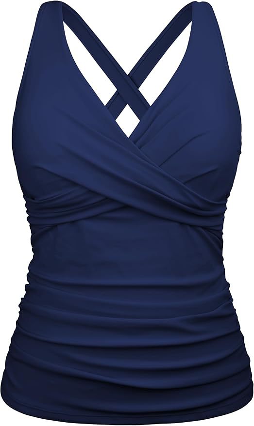 Women's swimsuit with wrap cut and figure-flattering design Mune Fashion