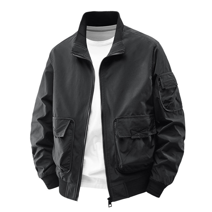 Men's practical bomber jacket with pockets Mune Fashion