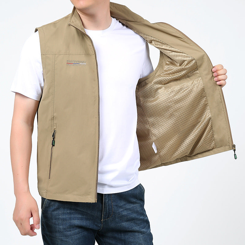 Men's Versatile Outdoor Vest Mune Fashion
