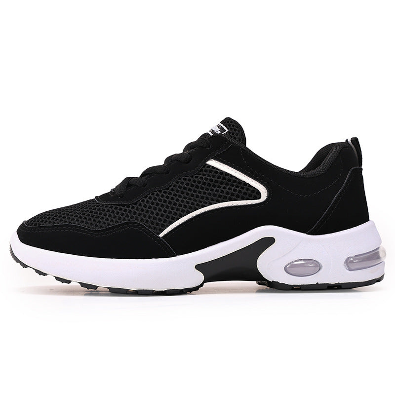 Women's breathable running sneakers with visible air cushion cushioning and padded heel area Mune Fashion