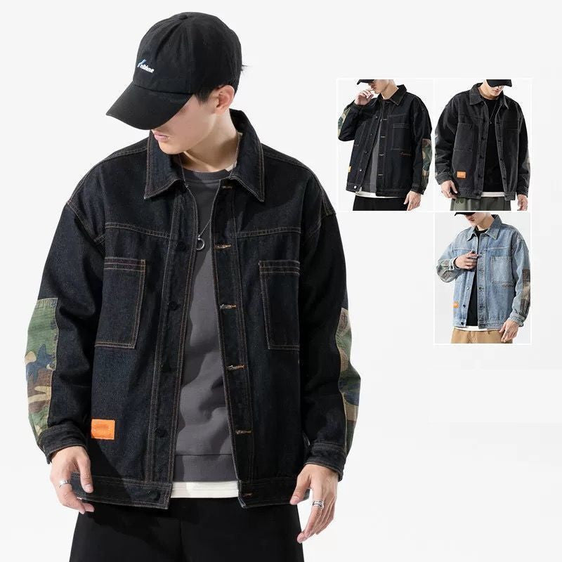 Men's Casual Modern Denim Jacket Mune Fashion