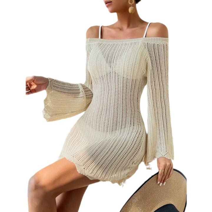 Women's casual crochet beach cover-up Mune Fashion