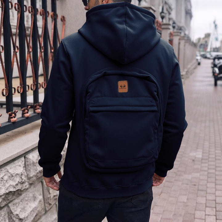 Men's Fashion Hooded Jacket with Practical Pockets Mune Fashion