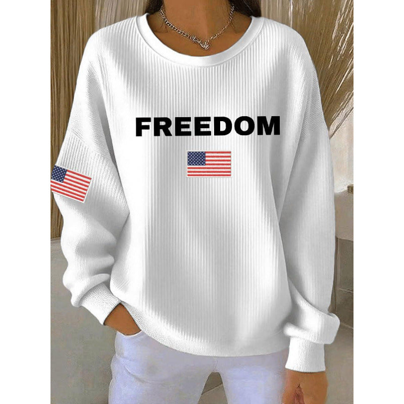 Women's Comfortable Sweatshirt with Distinctive Print Mune Fashion