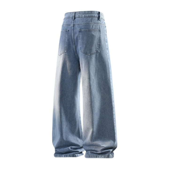 Women's wide high-waisted baggy jeans in vintage look with extra wide leg Mune Fashion