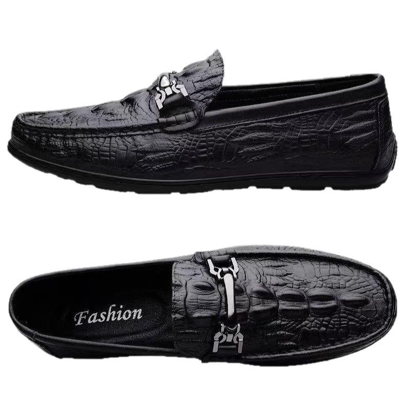 Men's Elegant Leather Moccasins Mune Fashion