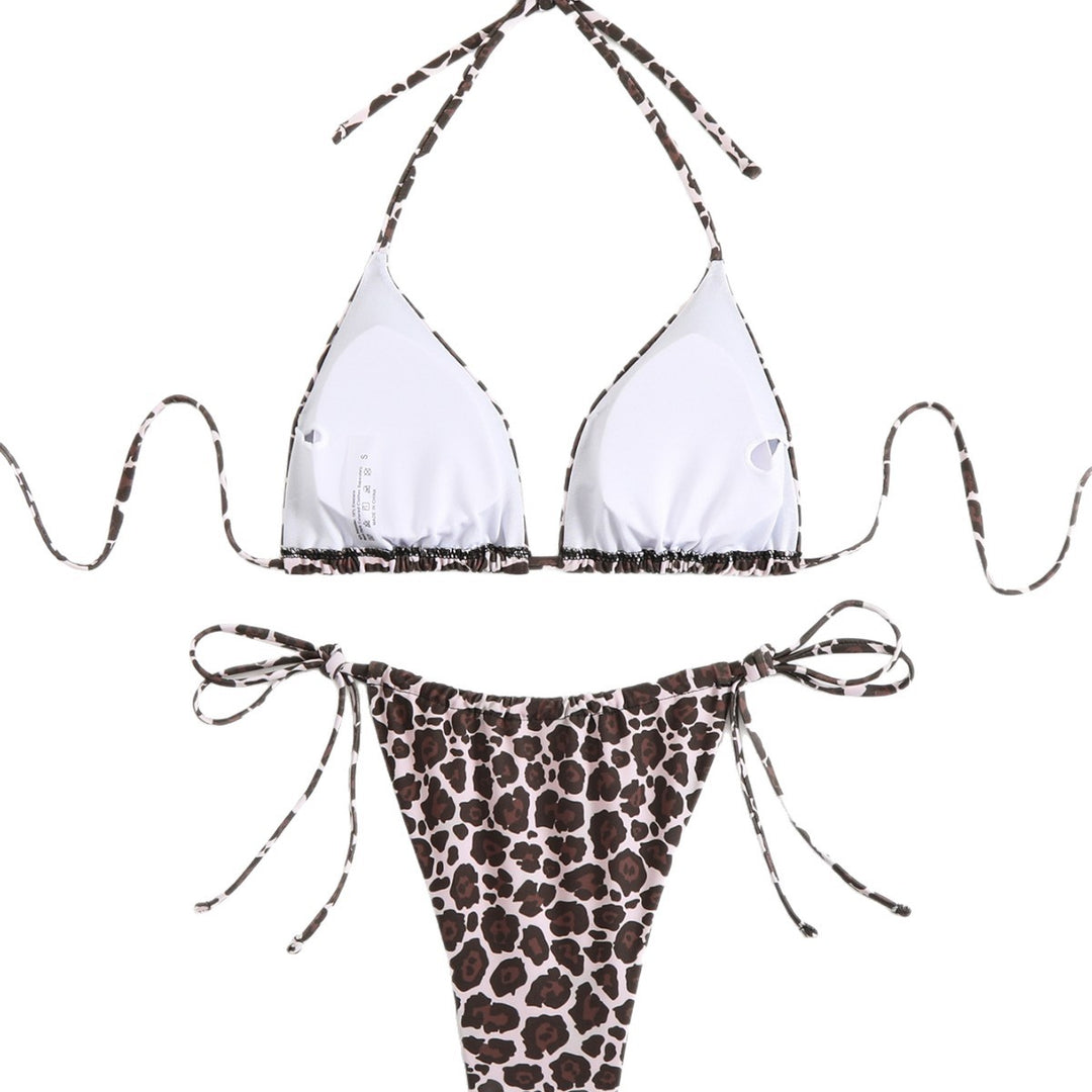 Women’s triangle bikini with adjustable straps and low cut Mune Fashion