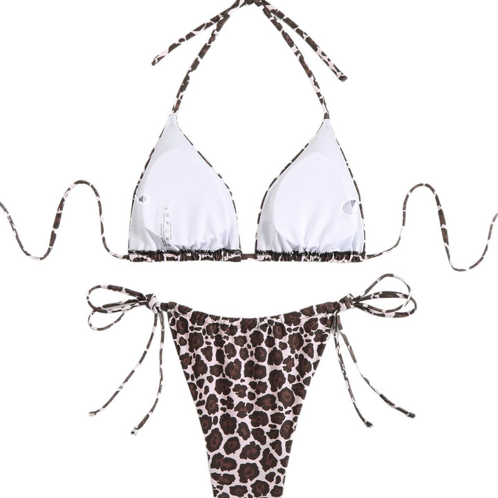 Women’s triangle bikini with adjustable straps and low cut Mune Fashion