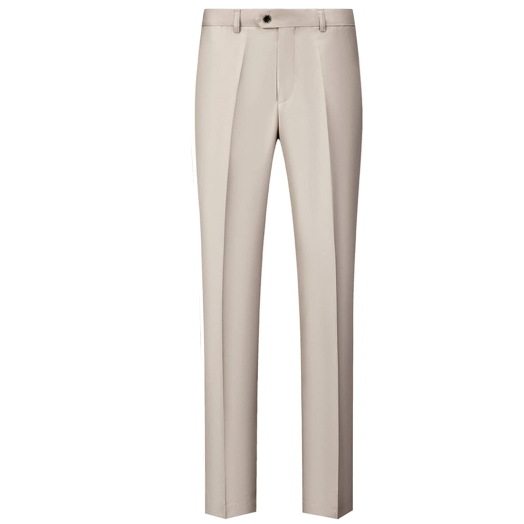 Men's slim elegant suit trousers with crease Mune Fashion