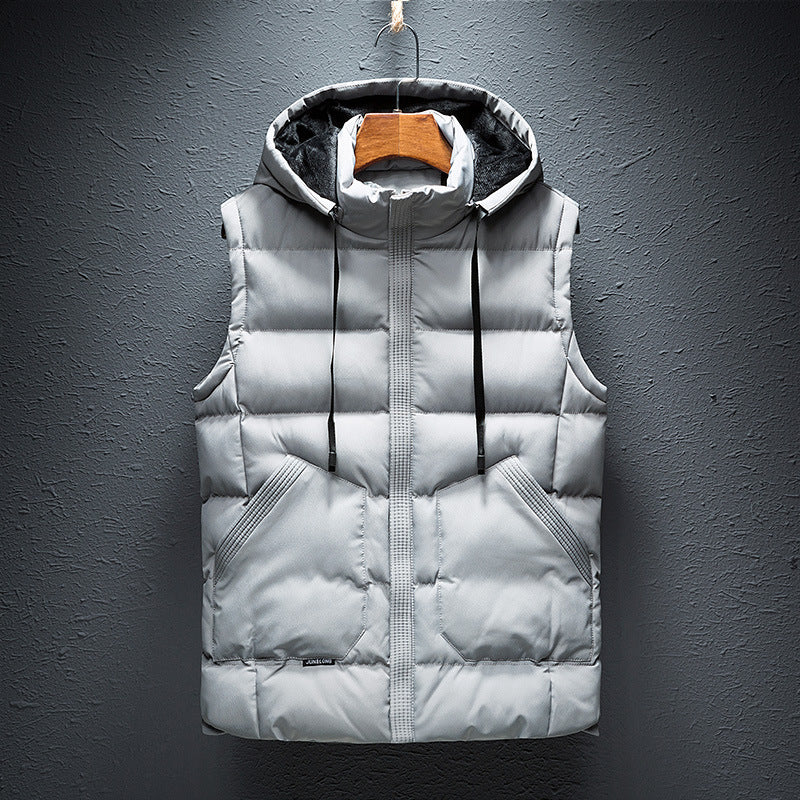 Women's Insulated Padded Vest with Hood