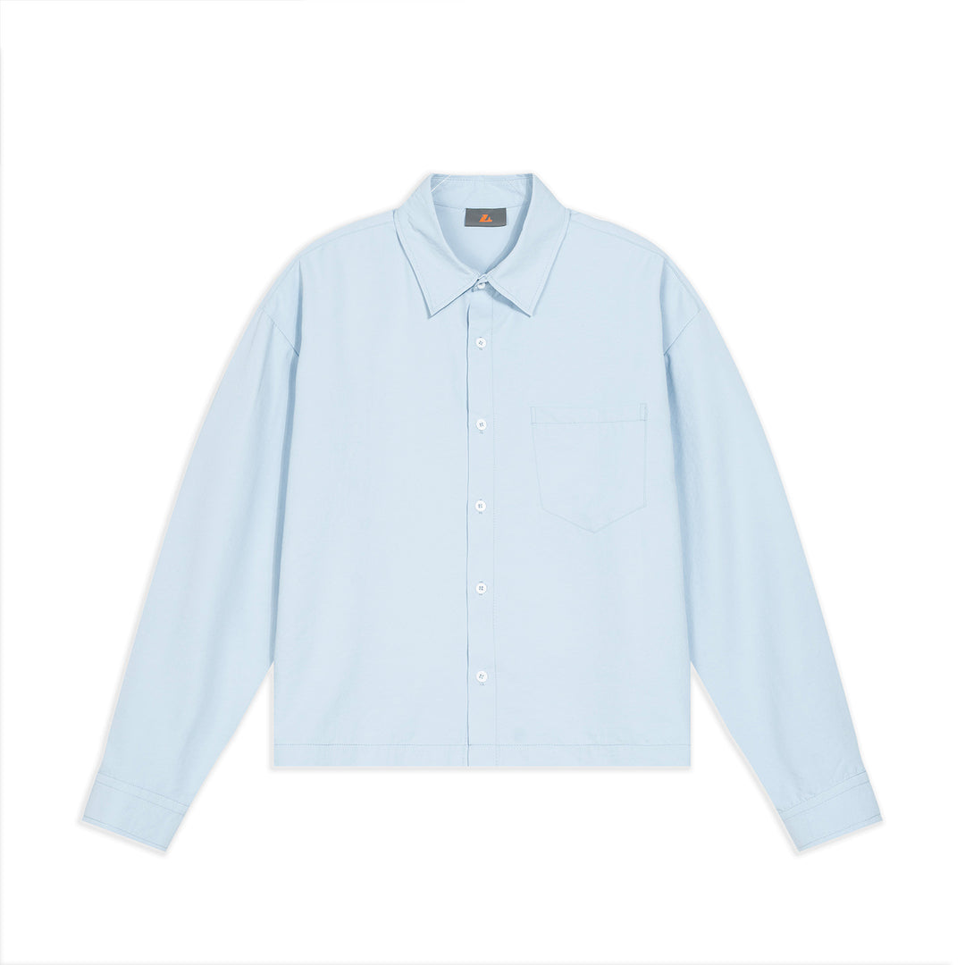 Men's Oversize Shirt with Chest Pocket and Boxy Cut Mune Fashion