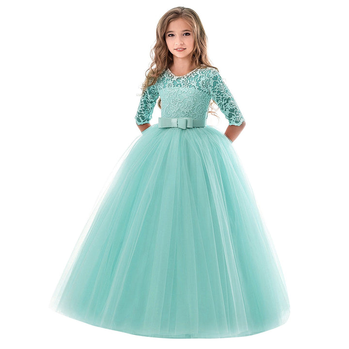 Women’S Princess Dress with Lace Top and Tulle Skirt Mune
