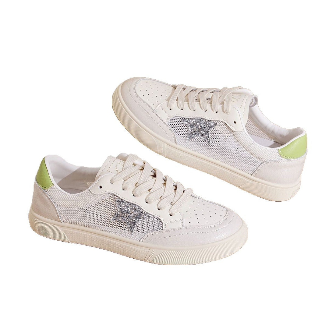 Women’s sneaker with breathable mesh and stylish star design Mune Fashion