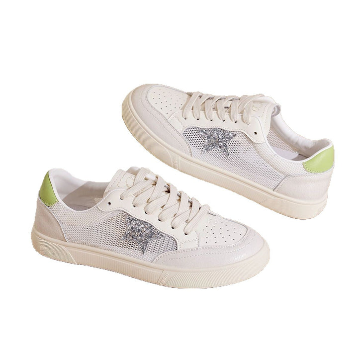 Women’s sneaker with breathable mesh and stylish star design Mune Fashion