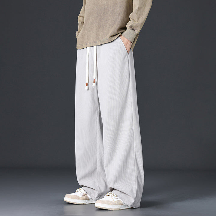 Ladies Trendy Wide-Cut Pants