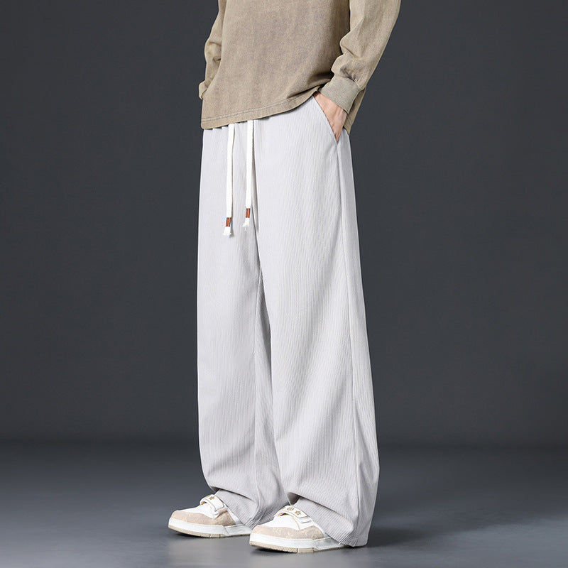 Ladies Trendy Wide-Cut Pants