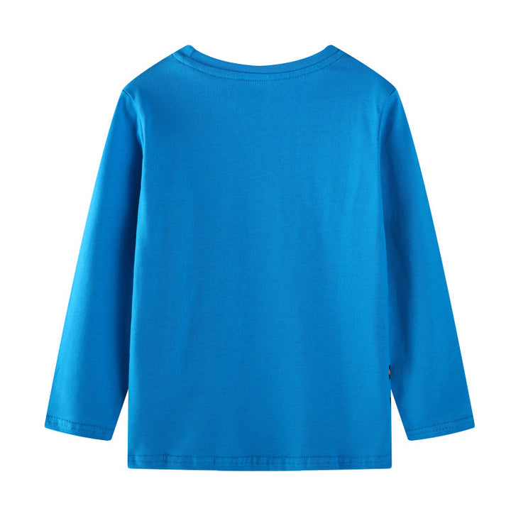 Children's Long Sleeve Shirt with Colorful Animal Design Mune Fashion