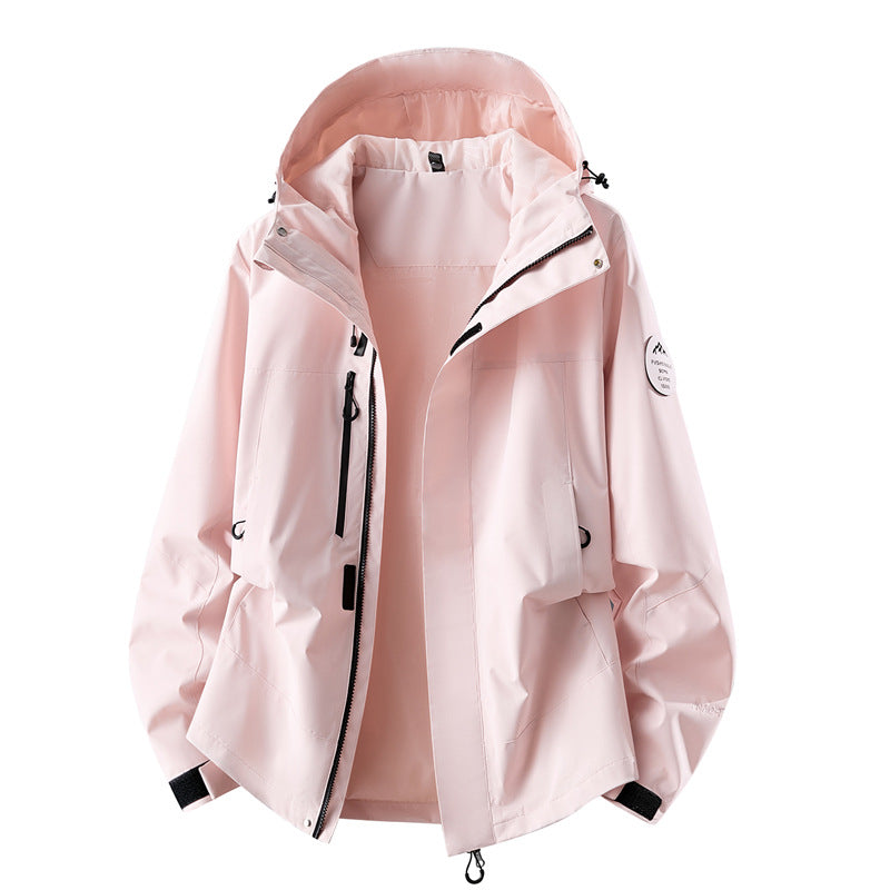 Women's technical three-layer softshell rain jacket with taped seams and multifunctional pockets Mune Fashion