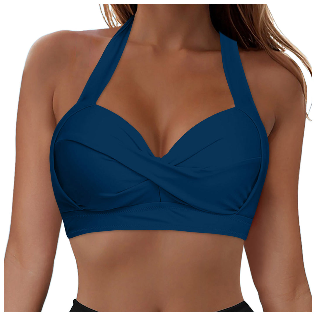 Women's Stylish Bikini Top with Wrap Design Mune Fashion