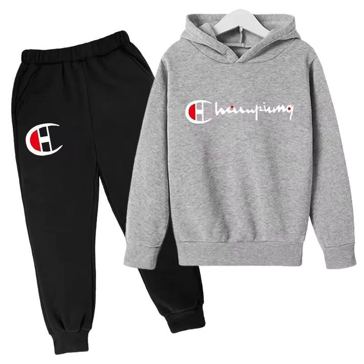Unisex nan Hooded sweatshirt with jogging pants leisure set Mune Fashion