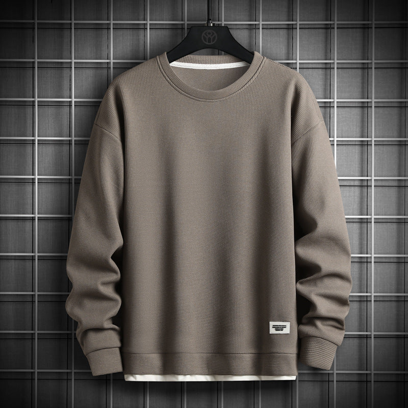 Men's Comfortable Sweatshirt with Innovative Structure Mune Fashion