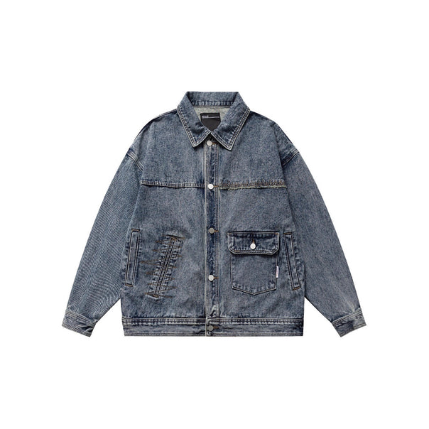 Men's Stylish Denim Jacket Mune Fashion