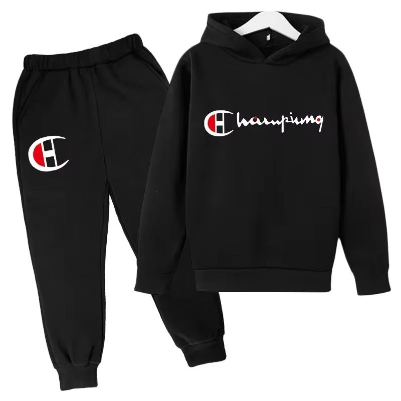 Unisex nan Hooded sweatshirt with jogging pants leisure set Mune Fashion