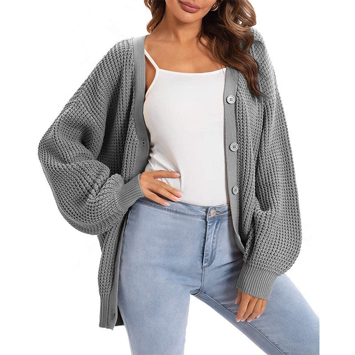 Women's Cozy Cardigan with Oversized Fit Mune