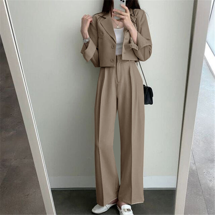 Women Trendy Short Blazer Mune Fashion