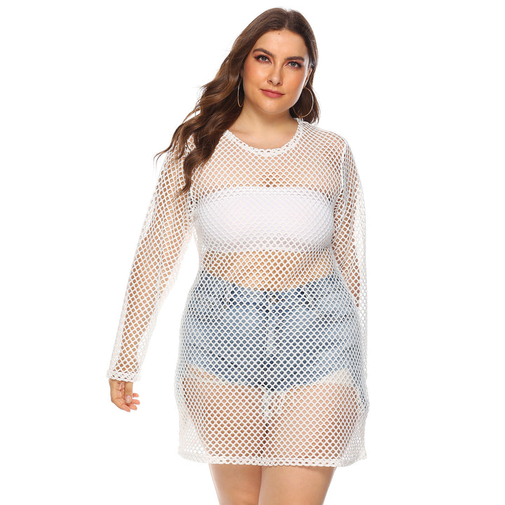 Ladies net striped dress Mune Fashion