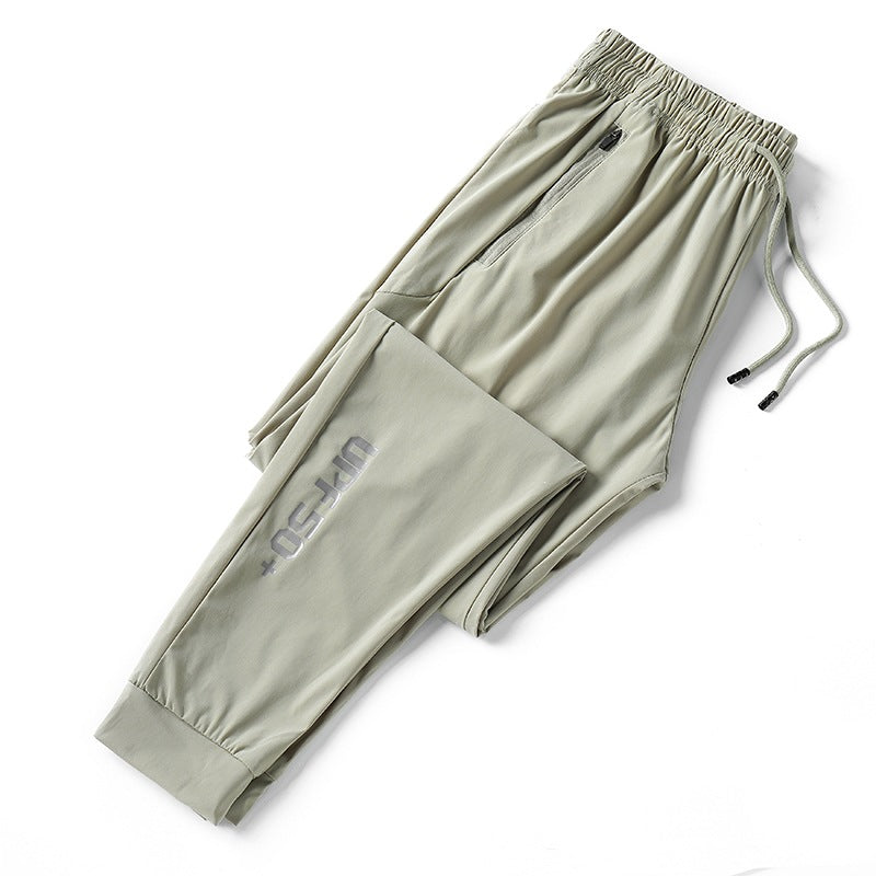 Men's sporty training pants with practical zip pockets Mune Fashion