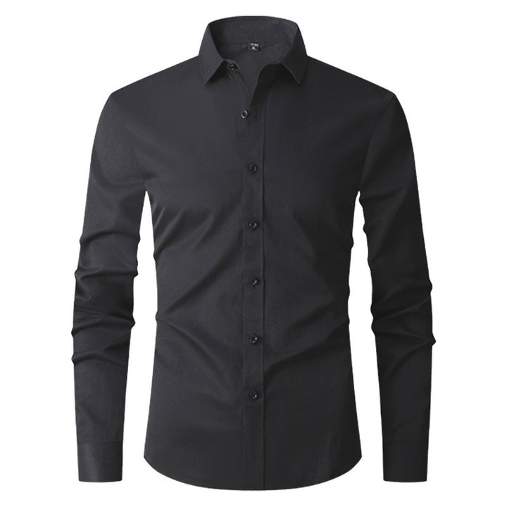 Men's tailored business shirt with Kent collar and stretch comfort Mune Fashion