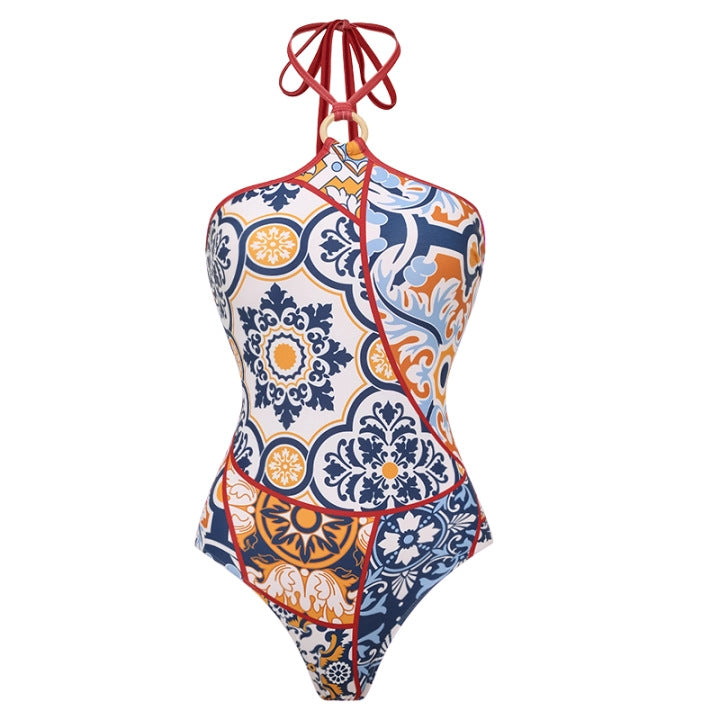 Women's swimsuit with elegant wrap pants Mune Fashion