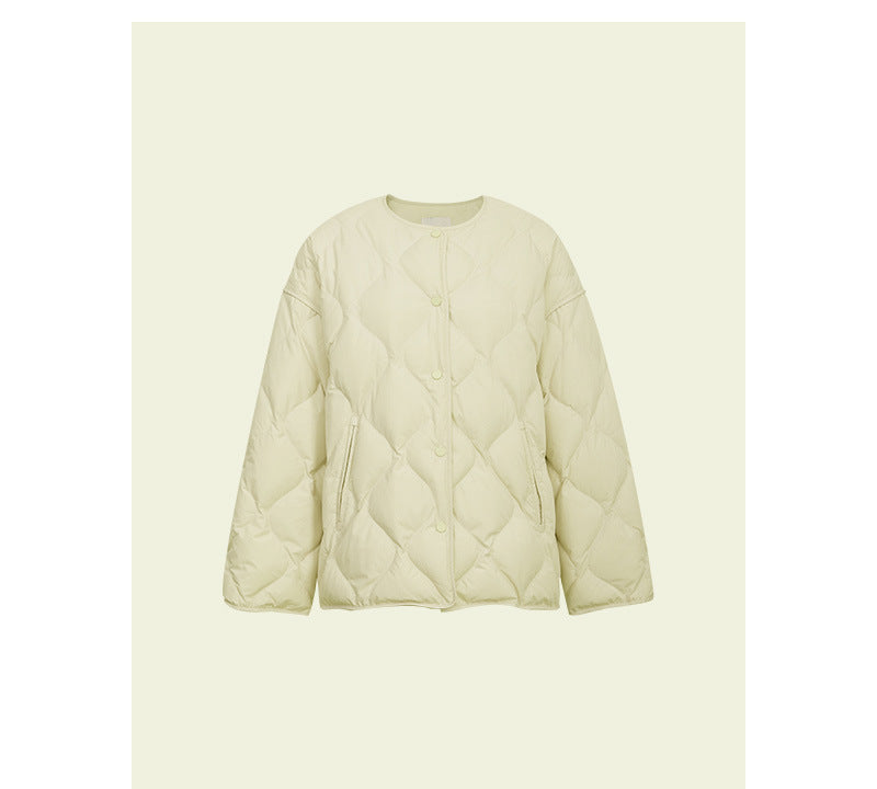 Women Fashionable Long Down Jacket Mune Fashion