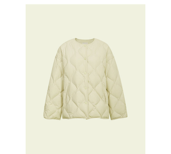 Women Fashionable Long Down Jacket Mune Fashion