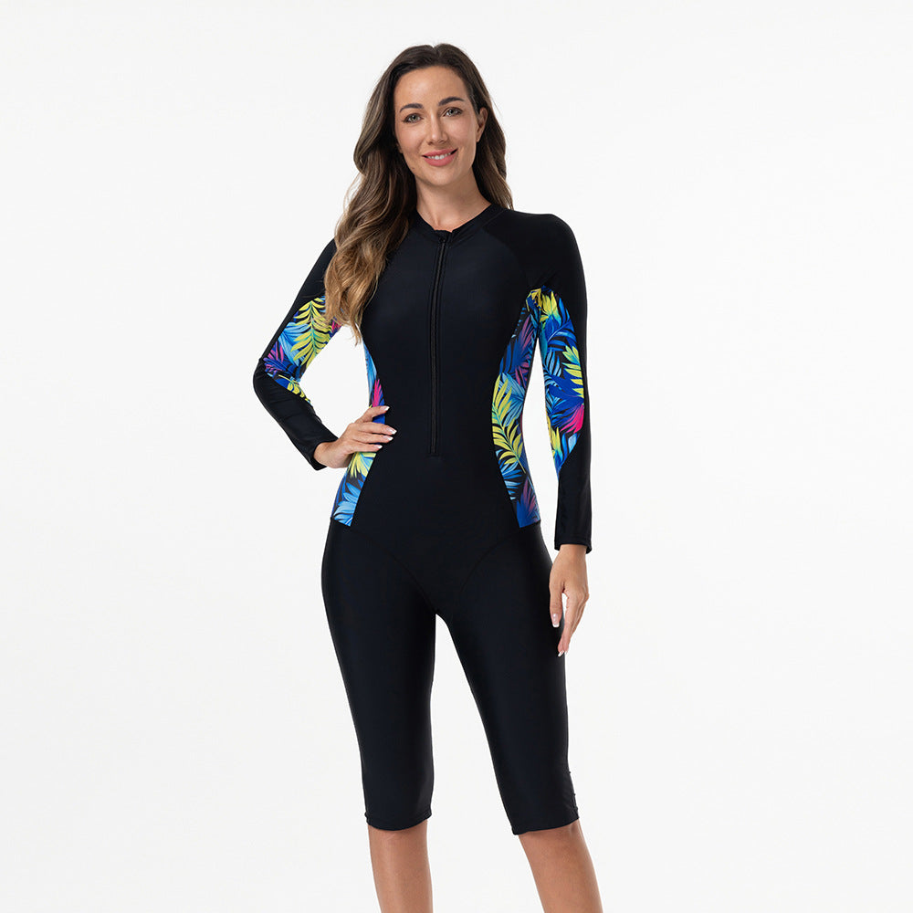 Damen Sportlicher Neoprenanzug Echo Archiv