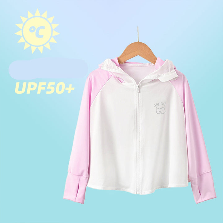Women's sporty UV protection jacket with hood Mune Fashion