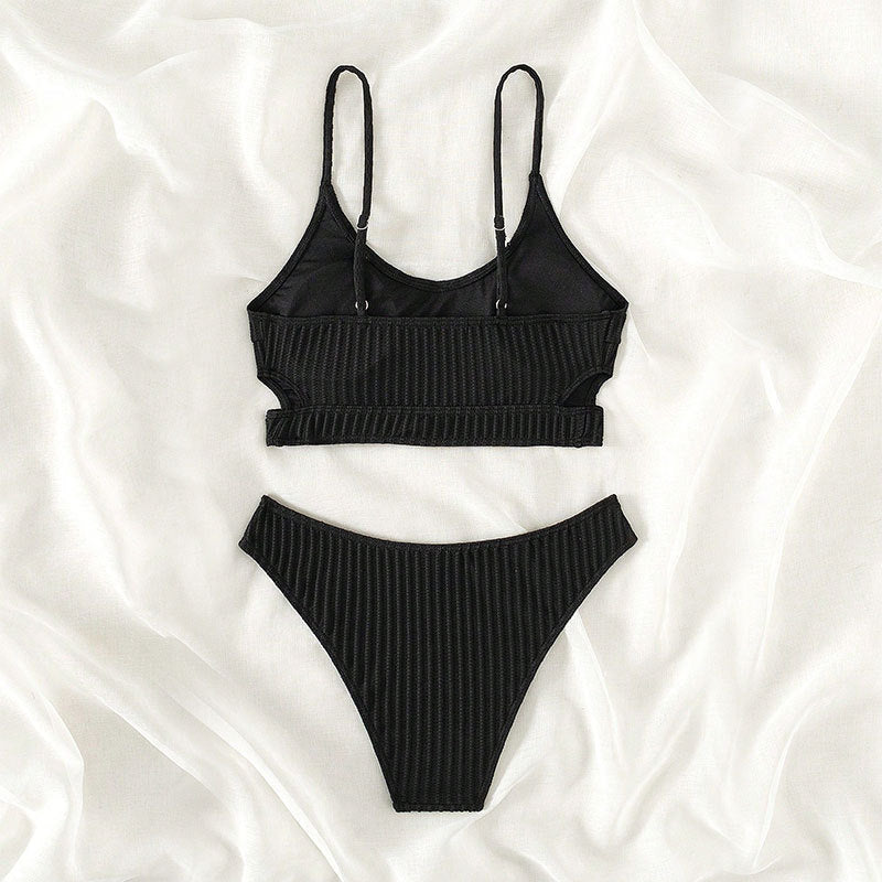 Women's Sporty Bikini Set with Adjustable Strap Systems Mune Fashion