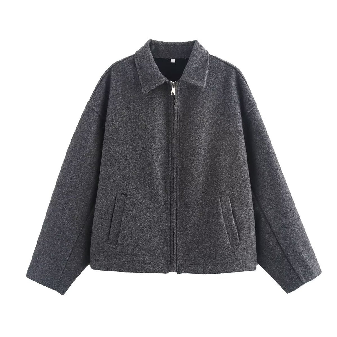 Women Sporty Fleece Jacket Mune Fashion