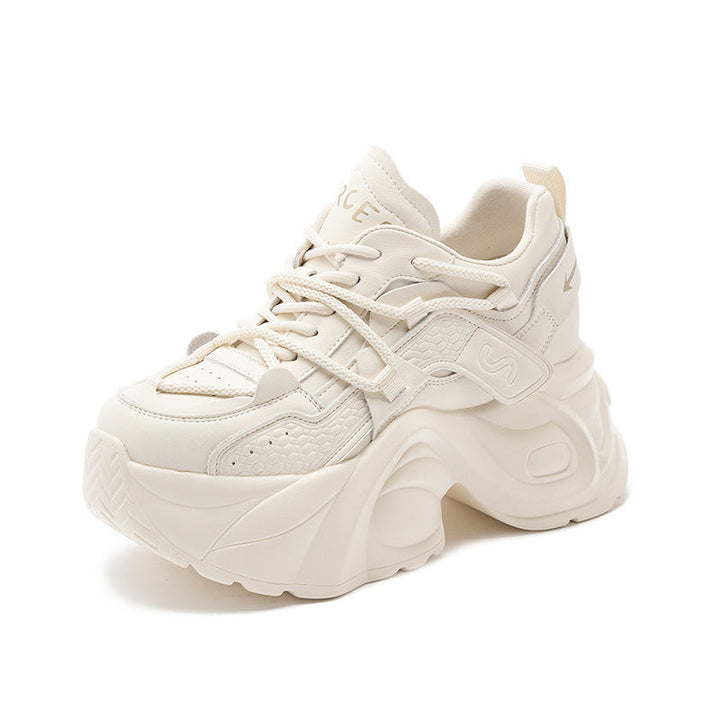 Women's Sporty Chunky Sneakers with Non-Slip Sole and Modern Design Element Mune Fashion
