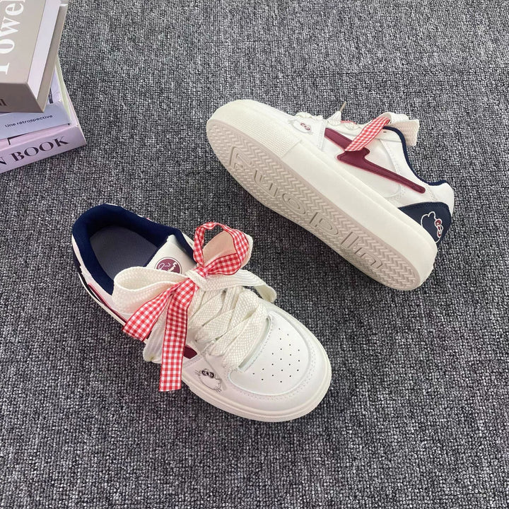 Women's sneakers with cute animal design and fluffy details Mune Fashion