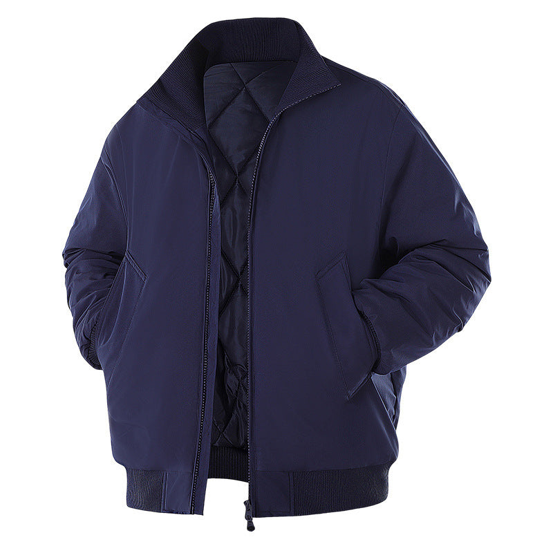 Men's Winter Jacket with Warm Inner Lining and Practical Pockets Mune